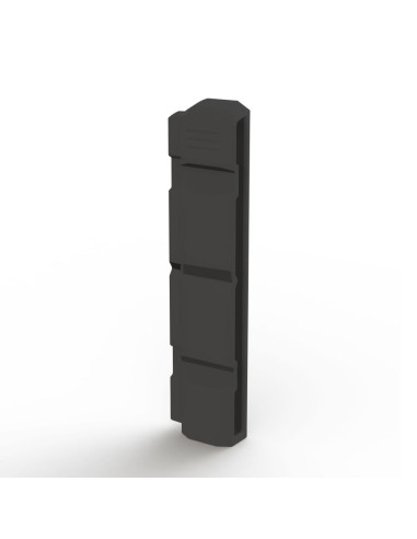 Verbredingselement voor kunststof zuilbeschermer - 1100 x 200 mm