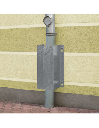 Morion buisbeschermer - wandmontage - grijs