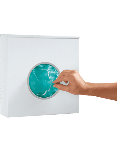 Haarnetjes dispenser - met bevestigingsmateriaal