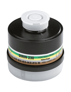 EKASTU A2B2E2K2 P3 RD combifilter  - schroefdraad sluiting - zwart