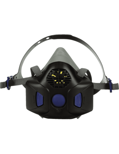 3M HF-802SD halfgelaatsmasker - blauw zwart