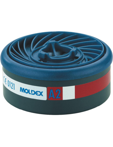 Moldex EasyLock 9200 A2 gasfilter - 8 stuks - blauw