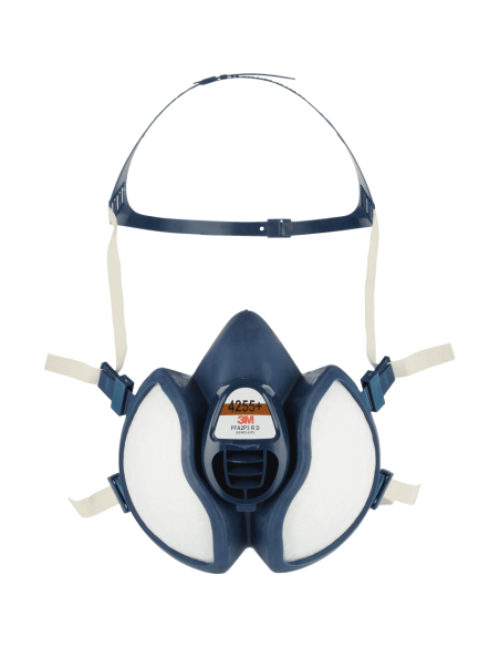 3M 4255 FFA2P3R D halfgelaatsmasker - blauw