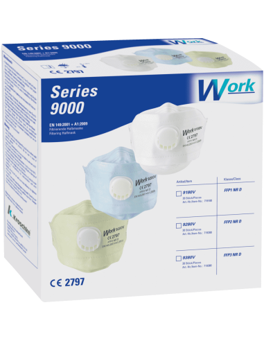 ESV WORK 9280V FFP2 stofmasker - 20 stuks