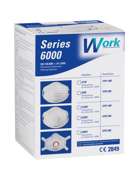 ESV WORK 6230 FFP2 stofmasker - 10 stuks