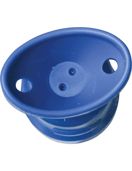 Plum oogspoelfles pH-neutraal, 200 ml, blauwe oogspoelfles, Kroschke label