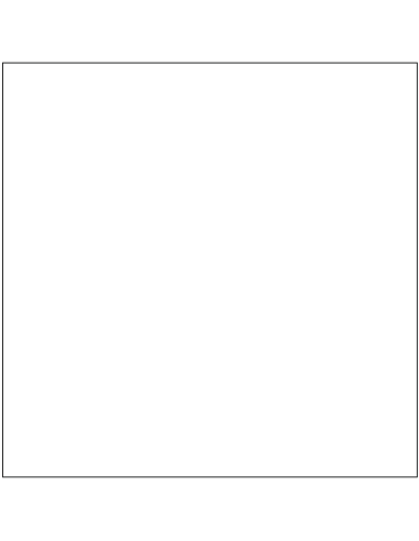 Kunststof bord met afbeelding en tekst naar wens - vierkant