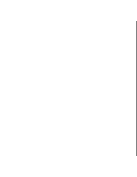 Kunststof bord met afbeelding en tekst naar wens - vierkant