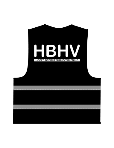 HBHV hesje zwart