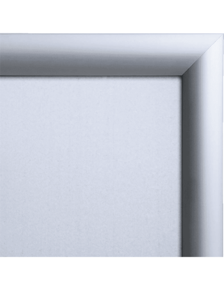 Aluminium kliklijst - 25 mm - spitse hoek