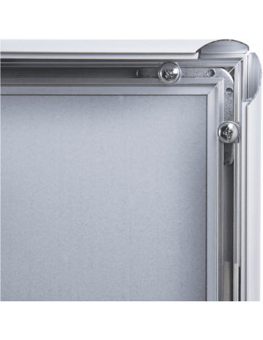 Aluminium kliklijst - 25 mm - spitse hoek