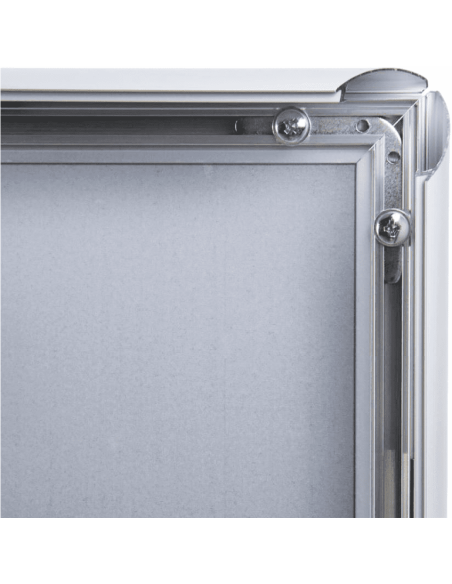 Aluminium kliklijst - 25 mm - spitse hoek