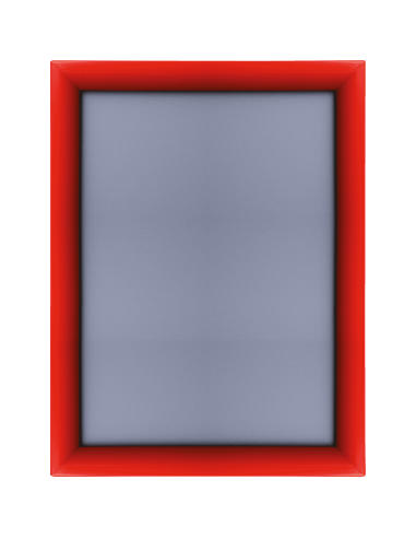 Maximus kliklijst - rood - 25 mm - spitse hoek - A4 / A3