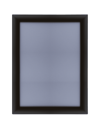 Maximus kliklijst - zwart - 25 mm - spitse hoek - A4 / A3