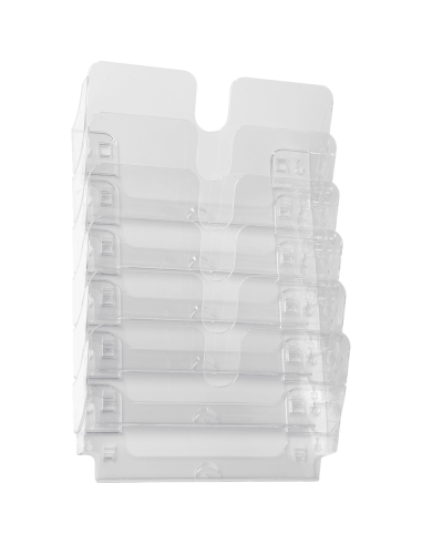 Durable folderhouder Flexiplus 6 - transparant - liggend