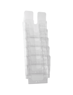 Durable folderhouder Flexiplus 6 - transparant - staand