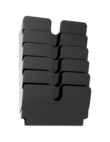 Durable folderhouder Flexiplus 6 - zwart - liggend