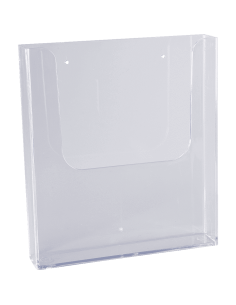 Folderhouder met boorgaten - transparant