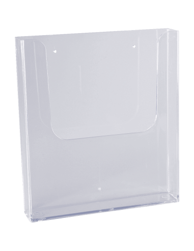 Folderhouder met boorgaten - transparant