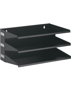 Durable sorteerstation A4 - zwart - 3 vakken