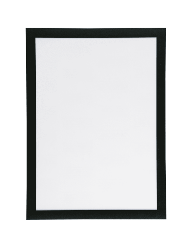 Durable Duraframe Magnetic Plus magneetlijst - zwart - 2 stuks