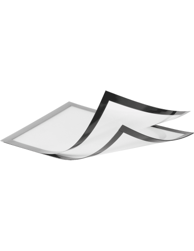 Durable Duraframe Magnetic Plus magneetlijst  - zilver - 2 stuks