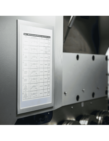 Durable Duraframe Magnetic Plus magneetlijst  - zilver - 2 stuks