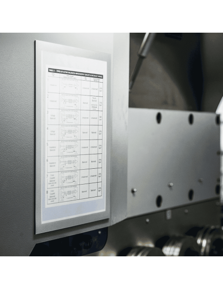 Durable Duraframe Magnetic Plus magneetlijst  - zilver - 2 stuks