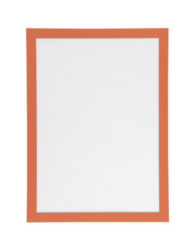 Durable Duraframe Magnetic magneetlijst  - oranje - 5 stuks