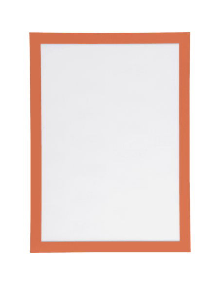 Durable Duraframe Magnetic magneetlijst  - oranje - 5 stuks