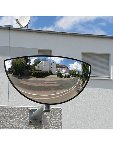HORIZONT industriële bolspiegel - 850 x 420 x 190 mm