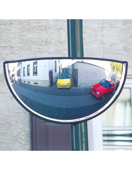 HORIZONT industriële bolspiegel - 850 x 420 x 190 mm