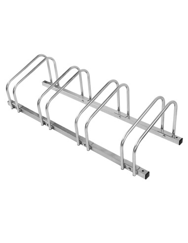 CITY BASIC fietsenrek met beugels - 4 plaatsen