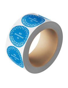 AED gecontroleerd op keuringssticker 25-30 - rol