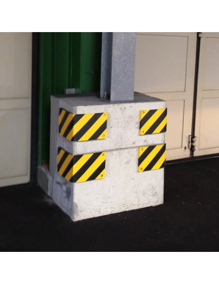 MORION Stootbescherming - Geel Zwart 3