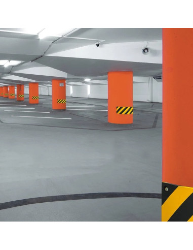 MORION Stootbescherming - Geel Zwart 2