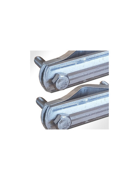 Verkeersbordbeugel voor hekwerken, 2 stuks close up