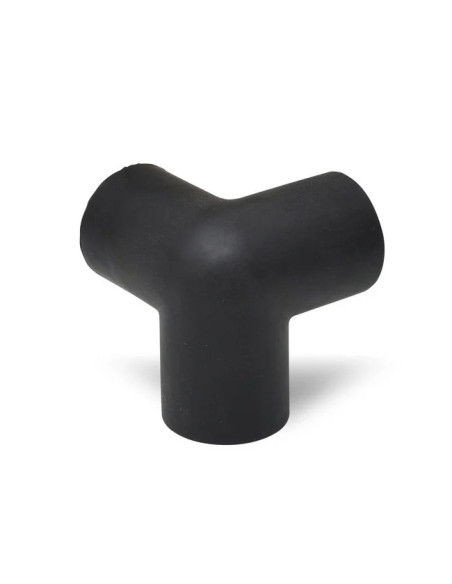 MORION buitenhoek stootrand - driebenig - rond - zelfklevend - zwart 1