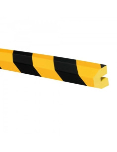 MORION profielstootrand - trapezium - geel zwart 1