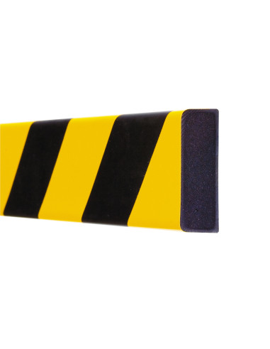 MORION stootrand - 1000 x 60 x 20 mm - geel zwart 1