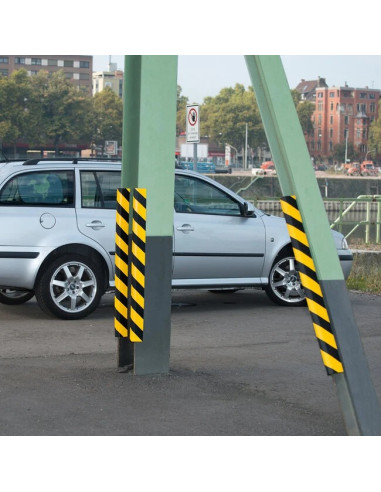 MORION profielstootrand - rechthoek - 25 x 30 mm - geel zwart 2