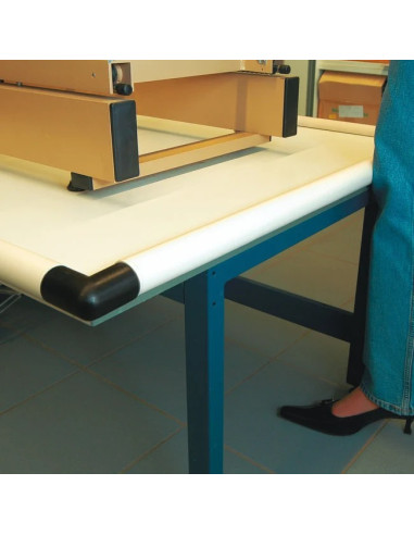 MORION stootrand - L profiel - 30x30x10 - zelfklevend - 1000 mm - wit 2