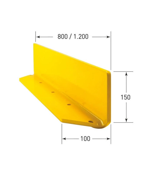 BLACK BULL stalen stootranden - 10 mm 12