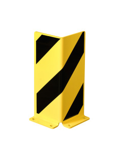 BLACK BULL hoekbeschermer - L-profiel - zwart geel gecoat 1