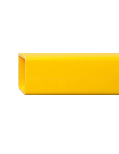 BLACK BULL magazijn railing en vangrail HYBRID - dwarsbalken - geel 1