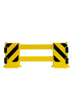 BLACK BULL rek- en hoekbeschermer met geleiderollen (B) - zwart geel 1