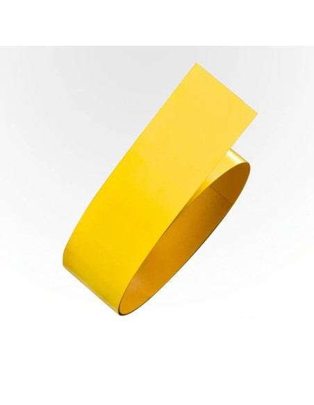 PROline stalen markeertape - zelfklevend - geel 1