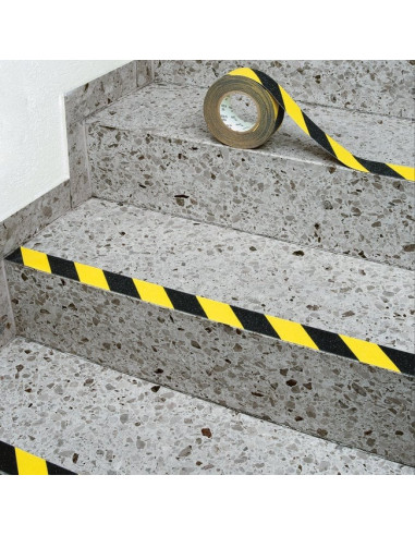 PROline antislipbekleding - op rol - zelfklevend - geel zwart 7
