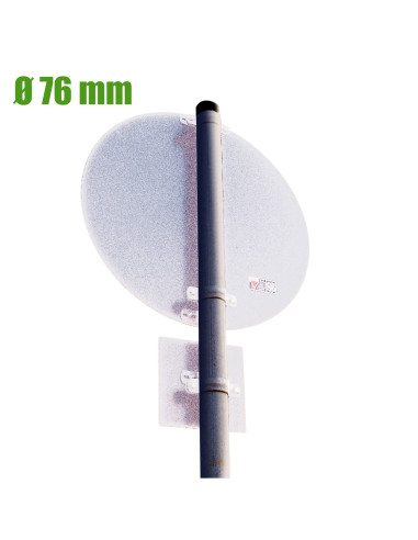 MORION paal Ø 76 mm - thermisch verzinkt 1