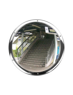 INDOOR anti-vandalisme spiegel uit edelstaal - Ø 500 mm 1